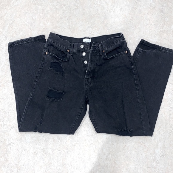 Black Ripped Jeans - Picture 2 of 4